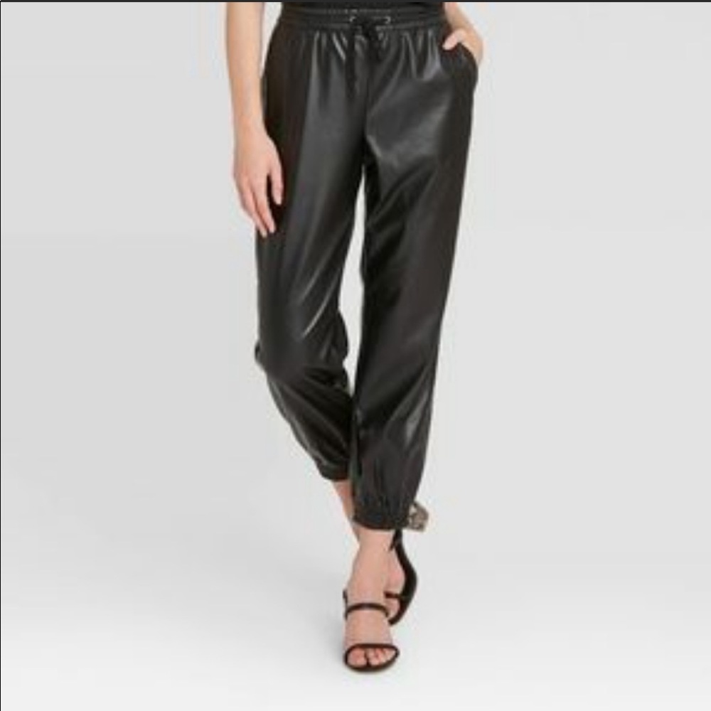 A New Day faux leather joggers *viral on tiktok*